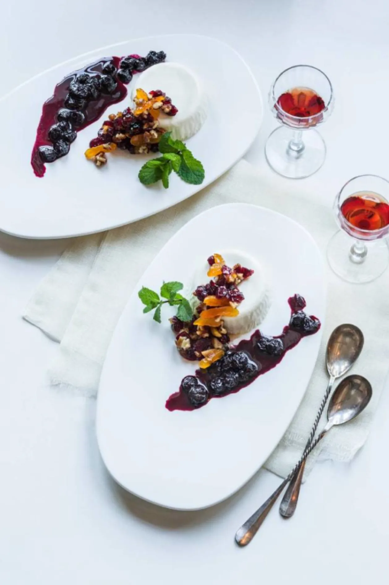 Goat Cheese Panna Cotta